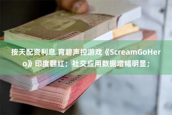 按天配资利息 育碧声控游戏《ScreamGoHero》印度翻红；社交应用数据增幅明显；