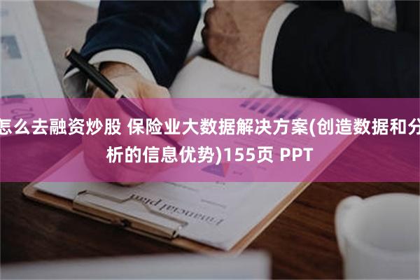 怎么去融资炒股 保险业大数据解决方案(创造数据和分析的信息优势)155页 PPT