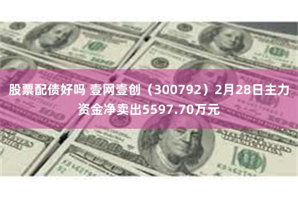 股票配债好吗 壹网壹创（300792）2月28日主力资金净卖出5597.70万元